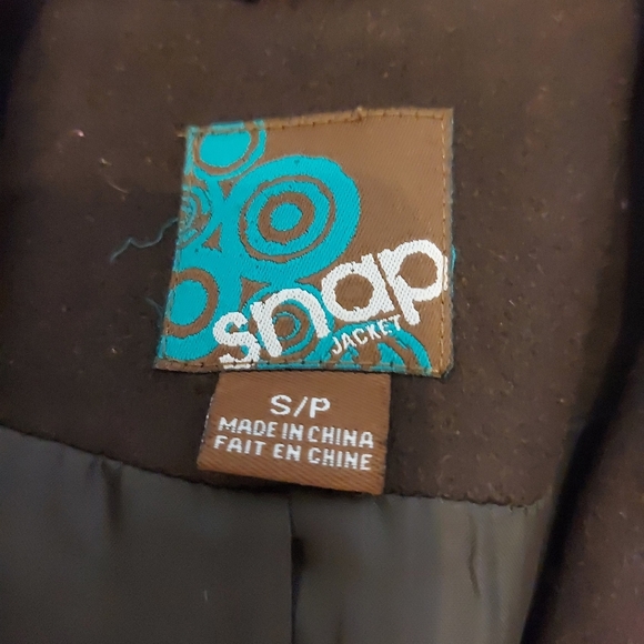 Vintage wool blend coat size S - Picture 4 of 5